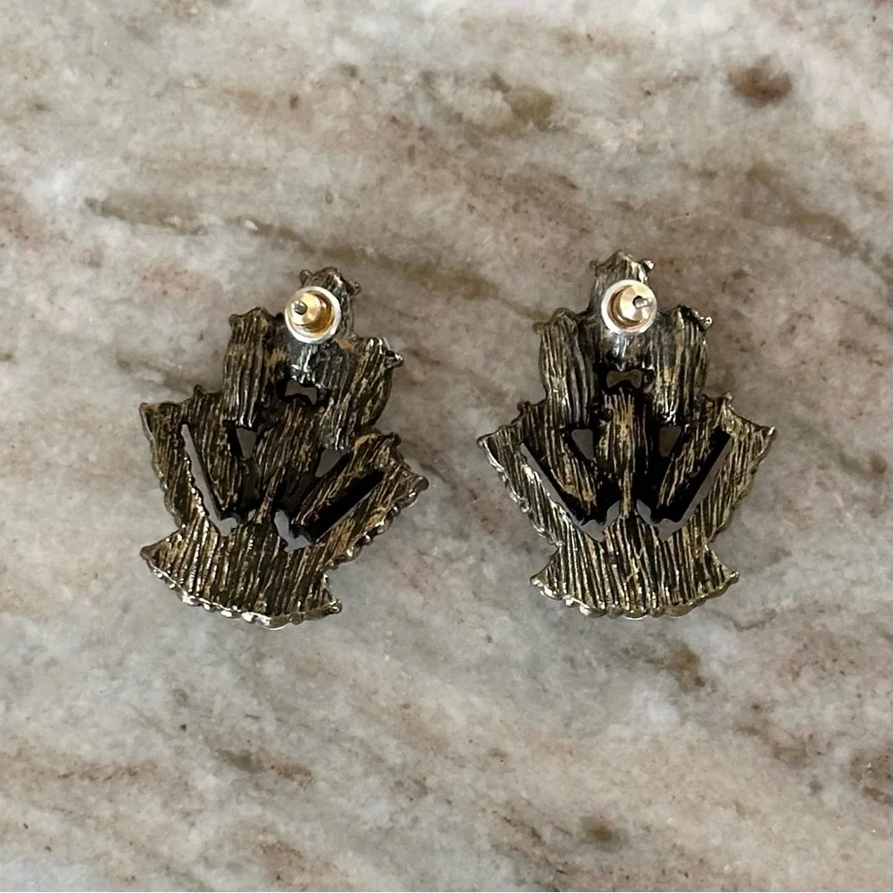 Sparkly Stud Rhinestone Statement Earrings - Holiday / Party / Going Out